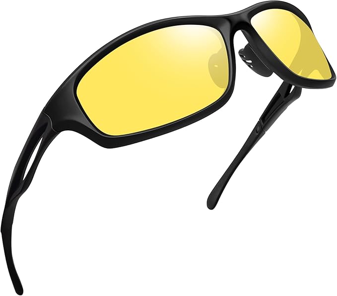Joopin Sports Sunglasses Polarized UV400 Protection Wrap Around Sun Glasses Shades for Men Women