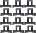 12pcs Solar Panel Drainage Clips and Mud Removal Clamp for Photovoltaic Module Maintenance for Efficient Water Drainage