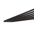 MECCANIXITY Carbon Fiber Rod, 8mm x 200mm Carbon Rod Bar for RC Plane DIY Craft Kite Wing Tube Quadcopter Arm Repair Pack of 10