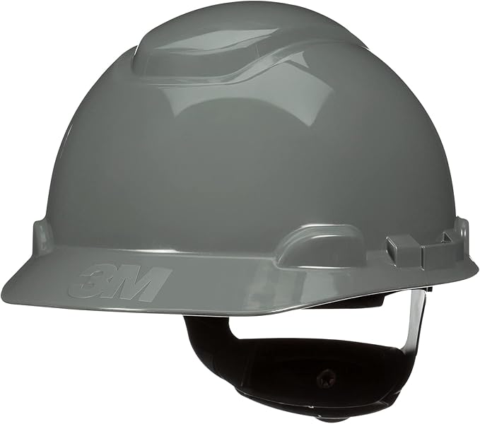 3M Hard Hat SecureFit H-700 Series Cap Style Safety Helmet with Uvicator Sensor, 4-Point Pressure Diffusion Ratchet Suspension