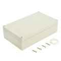 LeMotech Waterproof Dustproof IP65 ABS Plastic Junction Box Universal Electric Project Enclosure Pale Gray 7.9 x 4.7 x 2.2 inch (200 x 120 x 56 mm)