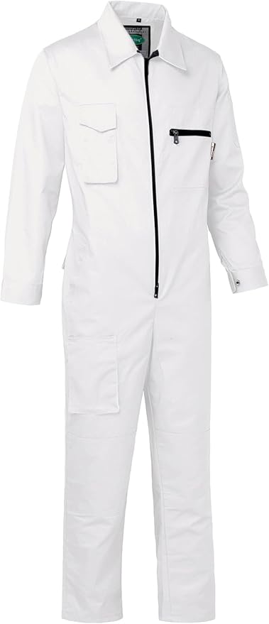Men's Coveralls Mechanic Work Jumpsuit Multi Pockets Overalls Long Sleeve Workwear Coverall