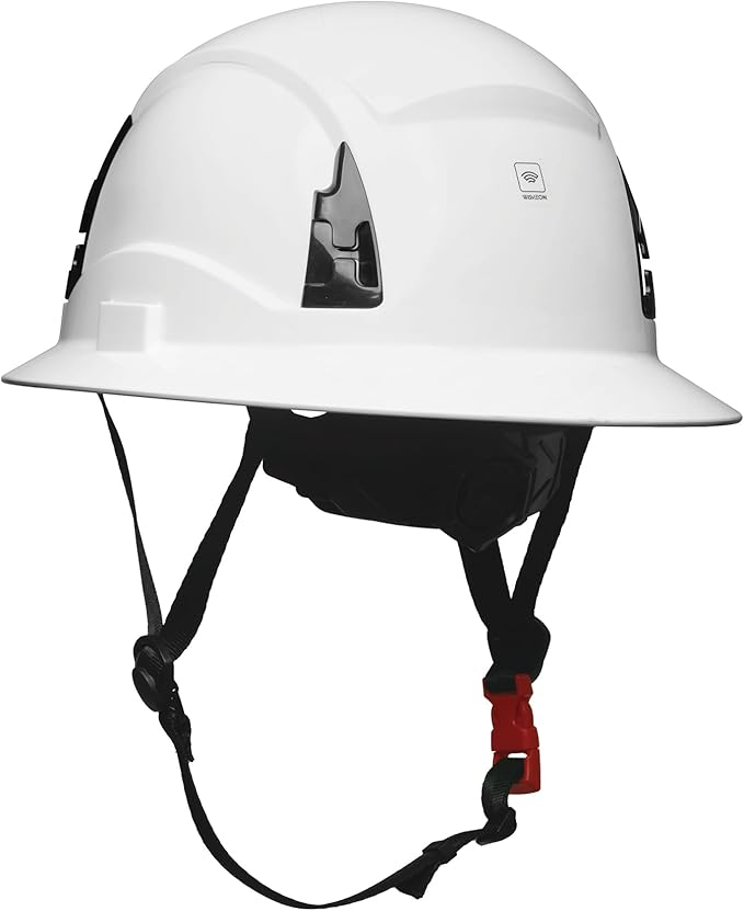 Malta Dynamics APEX Safety Helmets – Type 2 Class E, Full Brim, Non-Vented, Rated for 20,000 Volts and Top, Front, Back, and Side Impact Safety Hard Hat, OSHA and ANSI Certified