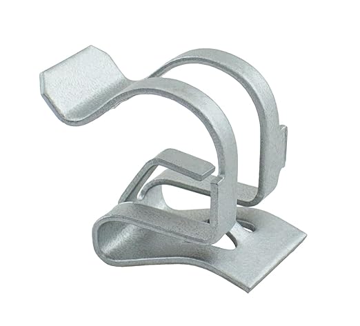 MC/AC Cable to Metal Stud Clip. 100 Pack Tool-Free Spring Steel Fastener for 14-2 to 12-3 Cables, Durable and Corrosion-Resistant Cable Clip for Fast Cable Installation and Metal Stud Attachment