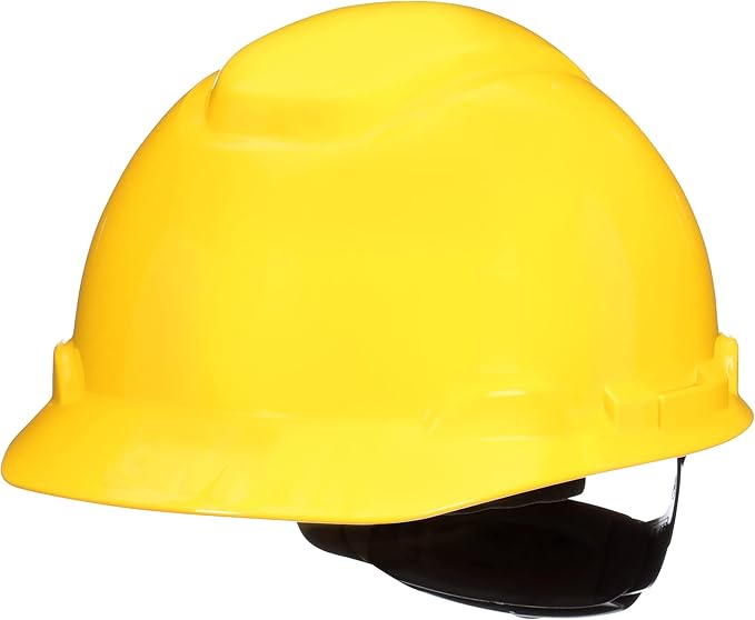 3M Hard Hat SecureFit H-700 Series Cap Style Safety Helmet with Uvicator Sensor, 4-Point Pressure Diffusion Ratchet Suspension