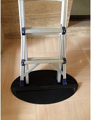 Extension Ladder Stop Mat,Safe Non-Slip Anti-Skid Anti-Slip Stopper Mat, Soft Rubber 27"x15.7",Stepladder Telescoping Accessories Part,Floor Protect Protection Safety