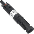 ZOOKOTO 10A Solar Panel PV In-Line Fuse Holder w/ Fuse Photovoltaic Connectors 1000V Waterproof with 10x38mm fuse 10 Amp