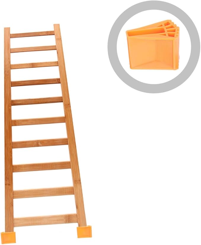 Gatuida 8pcs Non Slip Rubber Ladder Feet Caps Durable Protection Mats for Enhanced Floor Safety Easy Installation for All Ladder Types for Indoor and Outdoor Use