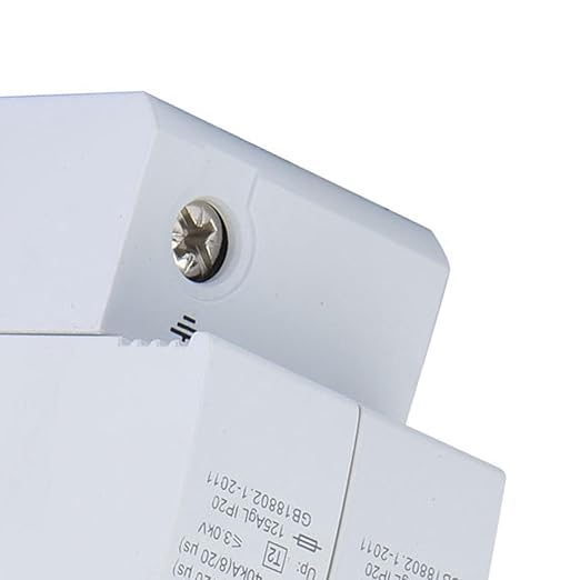 40KA Surge Protective Device, PC Flame Retardant Universal Surge Protection Device with 2P Installation Method for Circuit Breaker