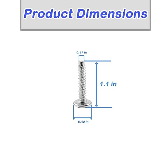 Load Center Cover Screws for Eaton, Alloy Steel Electrical Panel Screws Compatible with Eaton Load Centers 20 Pcs