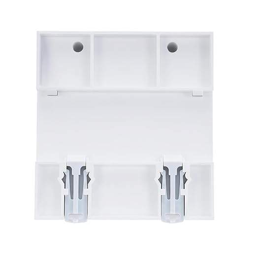 63Amp AC110V Automatic Transfer Switch with LED Display, 50/60Hz 2P ATS Auto Dual Power Outdoor Changeover Switch for Home Generator, L1 Priority Din Rail Mount CE Certified Selector Transfer Switches