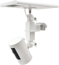 Aobelieve 2-in-1 Gutter Mount for R-ing Solar Panels and Cameras, White