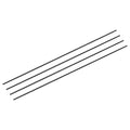 MECCANIXITY Carbon Fiber Rod, 1mm x 150mm for RC Plane DIY Tool Wing Tube Quadcopter Arm, Pack of 4