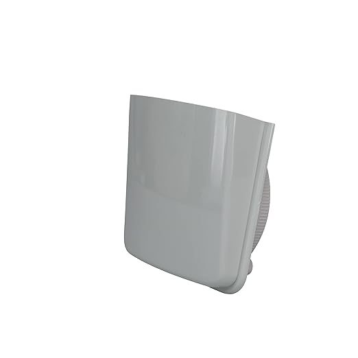 Bud Industries IPV-1116 IP32 Air Vent 3.15" Fan Dia 3.93" L x 3.93" W x 2.01" H, Gray