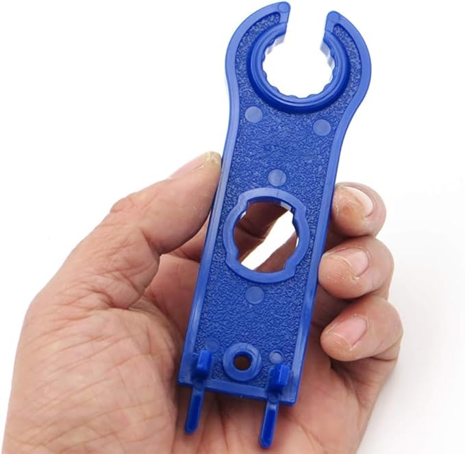 2Pcs Blue Home Improvement Tools 2Pcs Solar Panel MC4 Connector Spanner Wrench Quick Connect Disconnect Tool Hand Tools Multi Handyman Tool Multitools and Accessories