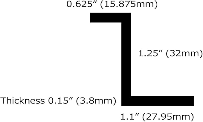 iJDMTOY 10 Sets (40pcs) Bulk Solar Panel Z Shape Mounting Brackets Compatible with RV Boat Off Grid and Household Flat Roof or Wall Mount