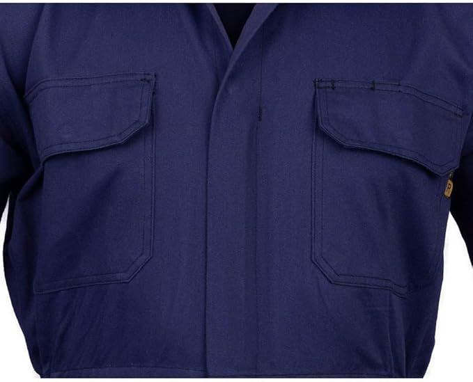 Flame Resistant FR Coverall - 88% C / 12% Nylon - 7oz