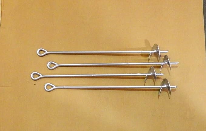 1/2" x 30 w/4" Helix 4 Anchor Set HD GALVANIZED