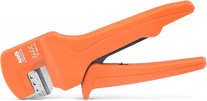 iCrimp IWS-2549S Micro Wire Crimping Plier for AWG 28-18 Open Barrel Terminals, JST Crimper