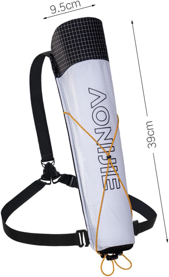 AONIJIE Trekking Poles -2 Ultralight Collapsible Carbon Fiber Hiking Poles with Anti-Shock and Quick Lock System, Folding Walking Sticks for Hiking, Camping