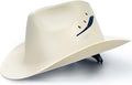 Cowboy Style Hard Hat Class C Safety Helmet Vented Full Brim Hard Hats Work Safety Helmet for Men and Women Outdoor,Industrial,Construction Head Protection- ANSI Approved