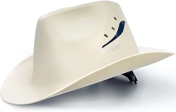 Cowboy Style Hard Hat Class C Safety Helmet Vented Full Brim Hard Hats Work Safety Helmet for Men and Women Outdoor,Industrial,Construction Head Protection- ANSI Approved