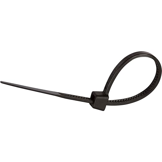 Morris Products Ultraviolet Black Nylon Cable Ties – 30 Inch Length –Heavy Duty, 175-Pound Tensile Strength – 9.29 Max Bundle Diameter - Cable Organization – UV Safe, UL Approved – Pack of 100