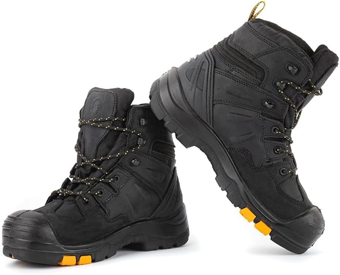 ROCKROOSTER Men's Woodland 6" Composite Toe Industrial & Construction Work Boots EH AK609