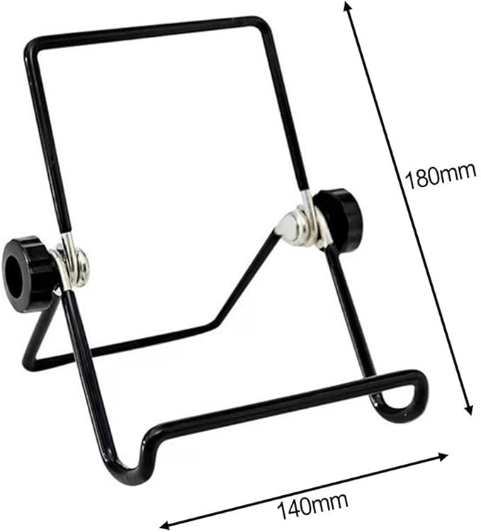 2Pcs Solar Panel Stand Mounting Bracket Adjustable Support Holder Metal Foldable Bracket For Home Outdoor (L)
