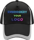 YOWESHOP Reflective Safety Baseball Cap Customize Logo with Removable PE Shell Hi-Vis Safety Work Hat