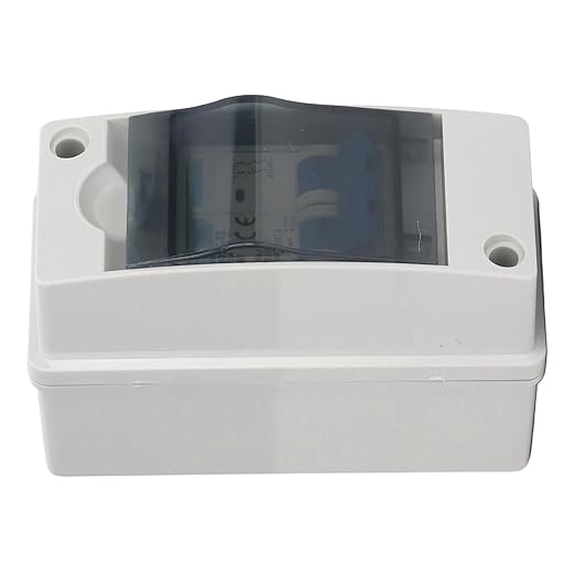 Solar Panel Disconnect Switch, 63A 1000V DC Miniature Circuit Breaker with Connector, PV Disconnect Switch Distribution Box Isolation Switch for Solar PV Home