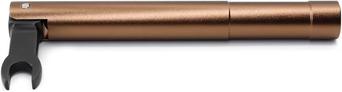 TOJOIN 1 pcs SMA Torque Wrench for RF Connector 8 in·lbs (0.9 N·m) Opening 8mm (5/16") for SMA 3.5mm/2.92mm Adapter Convertor Portable Spanner for Professionals Industry Brown