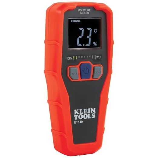Klein Tools 80023P Tool Set, Home Inspector Tool Kit with Digital Moisture Meter, Non-Contact Voltage Tester, GFCI Outlet Tester, 3-Piece