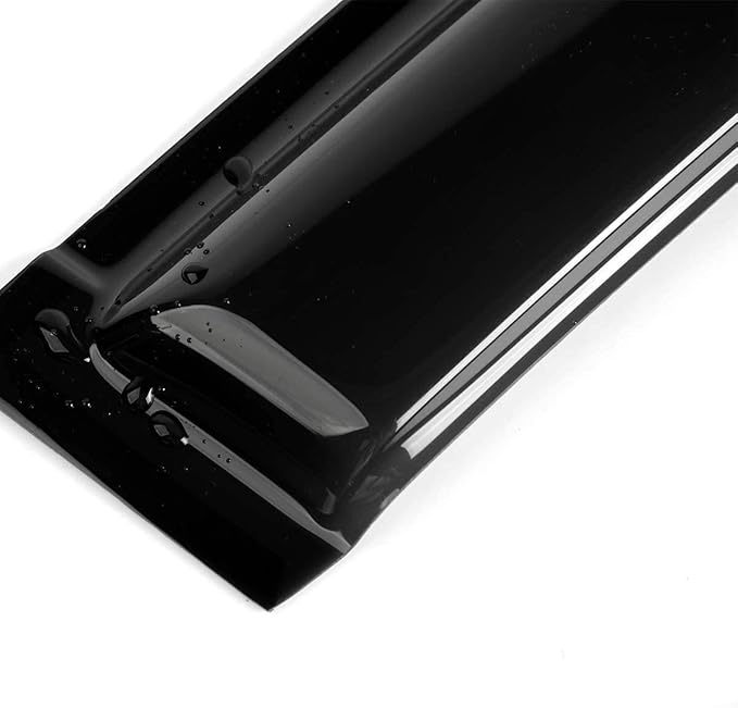 34inch 880mm Universal Sun Roof Wind Deflector, 1pcs Dark Smoke Auto Moon Sunroof Window Visor with Double Side Tape RN88