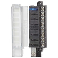 Blue Sea Systems 5046 ST Blade Fuse Block Compact 8-Circuit with Cover, 100 Amps