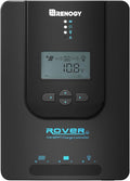 Rover 12V/24V 40A Charge Controller with MPPT- DC Input Solar Controller for RV/Marine, Auto Parameter Adjustable LCD Display Solar Panel Regulator fit for Gel Sealed Flooded and Lithium Battery