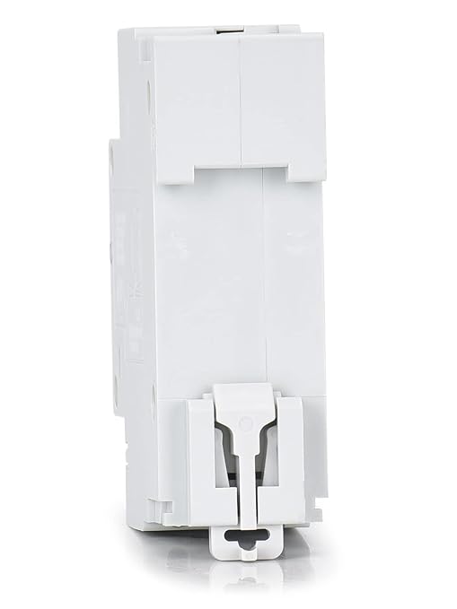 DC Miniature Circuit Breaker, 1 Pole 250V 100 Amp Isolator for Solar PV System, Thermal Magnetic Trip, DIN Rail Mount, High Current DC Disconnect Switch MCB 1P C100