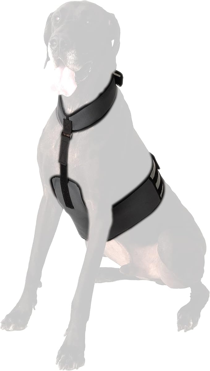 CoolerDog Dog Cooling Vest & Cooling Collar – Ice Vest for Hot Weather Heat Relief, Re-Freezable Pure Water Inserts (X-Large 34”–40” Girth)