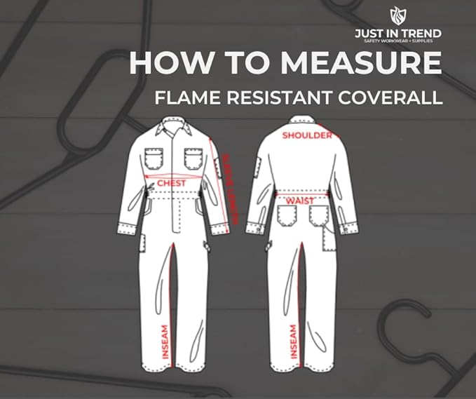 Flame Resistant FR Coverall - 88% C / 12% Nylon - 7oz