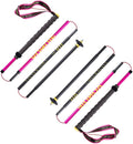 AONIJIE Trekking Poles -2 Ultralight Collapsible Carbon Fiber Hiking Poles with Anti-Shock and Quick Lock System, Folding Walking Sticks for Hiking, Camping