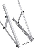 BougeRV 28in Adjustable Solar Panel Tilt Mount Brackets with Foldable Tilt Legs, Solar Panels Mounting Support up to 100 150 200 Watt Solar Panel for Roof, RV, Boat, and Off-Grid