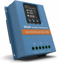 Solar Charge Controller 120A 12V 24V 36V 48V Intelligent Recognition LCD Display Battery Intelligent Regulator Maximum 100V Input Dual USB for Lead Acid/Lithium Battery (SA120A)