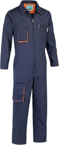 Men's Coveralls Mechanic Work Jumpsuit Multi Pockets Overalls Long Sleeve Workwear Coverall