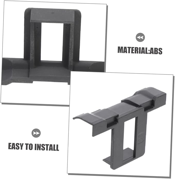 12pcs Solar Panel Clamps Photovoltaic Panel Bracket Easy to Use Water Drainage Clip Solar Module Clip Robust Construction