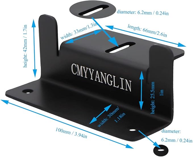 Solar Panel Mounting Brackets Z Bracket, with Nuts and Bolts,Suitable for 50W to 150W Solar Panels on RV,Boats,Motorhome, Cabins, Sheds, Garages,Off Grid,Black,4 Units (16PCS)