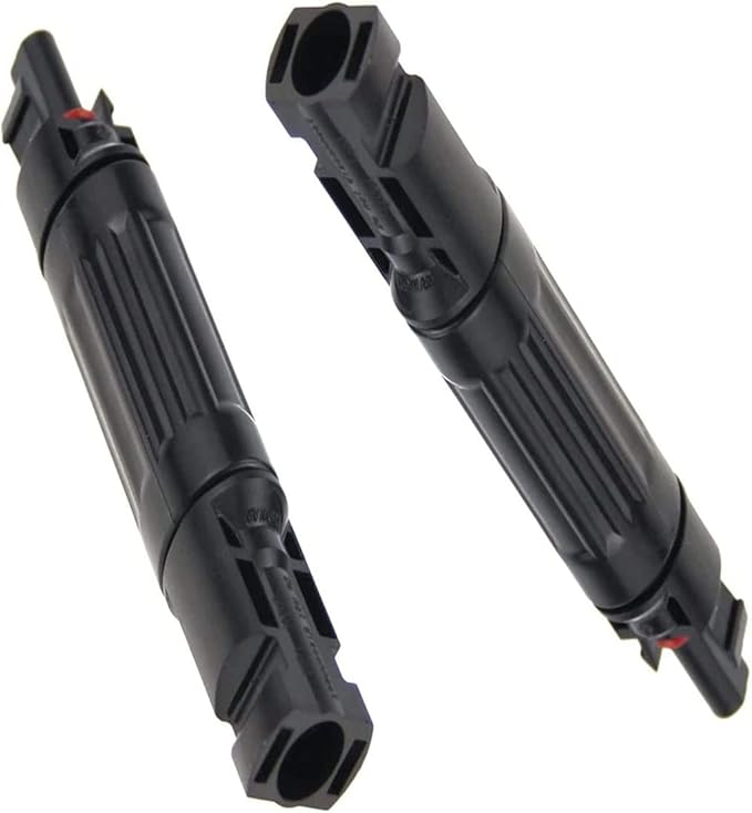 ZOOKOTO 2PCS Solar Panel PV Connector with Built in 10A Fuse Waterproof Solar Panel Cable Connector