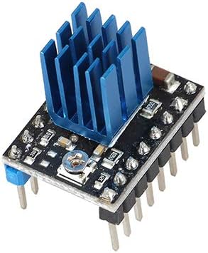 3D Printer Heatsink Kit + Thermal Conductive Adhesive Tape, Cooler Heat Sink Cooling TMC2130 TMC2100 A4988 DRV8825 TMC2208 Stepper Motor Driver Module (22pcs)