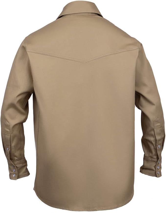 Just In Trend Flame Resistant Light Weight FR Shirt for Men - 88% Cotton, 12% Nylon, 7oz, NFPA 2112