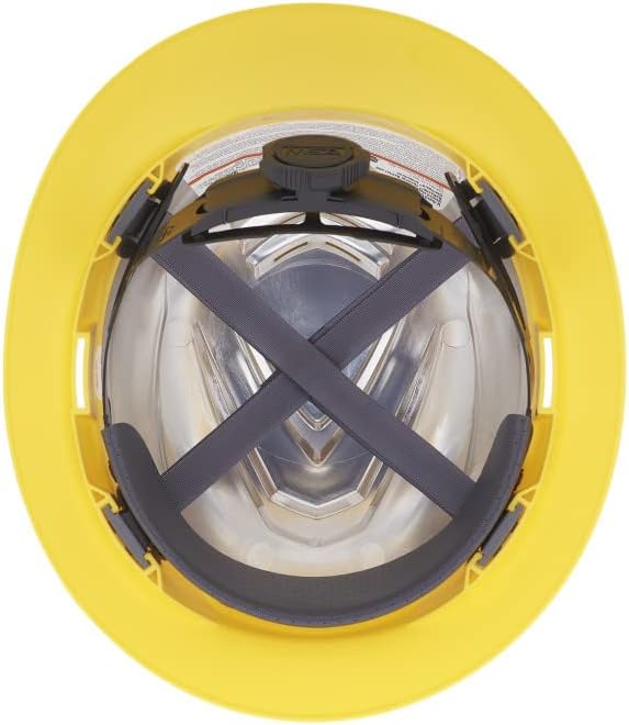 MSA V-Gard C1 Full Brim Hard Hat with ReflectIR Cooling Thermal Barrier and Fas-Trac III Suspension - Uses Highly Innovative Cooling Features to Help Alleviate Heat Stress