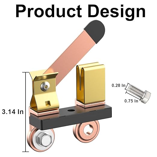 Side Post Knife Blade Master Switch 12V 24V Battery Disconnect Cut Off Shut Off for Auto Car RV-Marine Boat Truck Vehicle